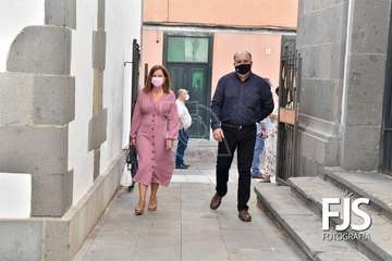 Héctor Suárez deja la Alcaldía de Telde en un Pleno sin intervención de la oposición/Francisco Javier Santana.